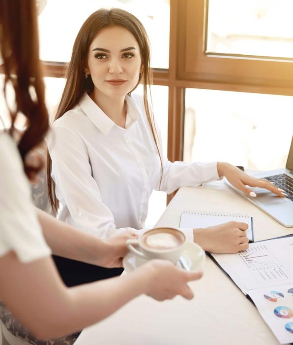 Наша сотрудница